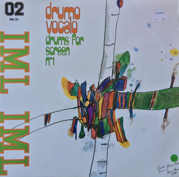 DANIEL HUMAIR - Drumo Vocalo [Drums For Screen N°1] (aka Percussioni Ed Effetti) cover 